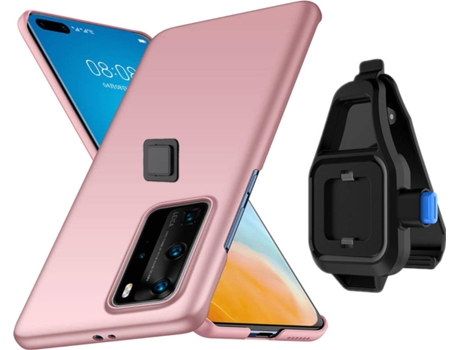 Funda + Soporte de Cintura Huawei P40 Turtleshell Rosa