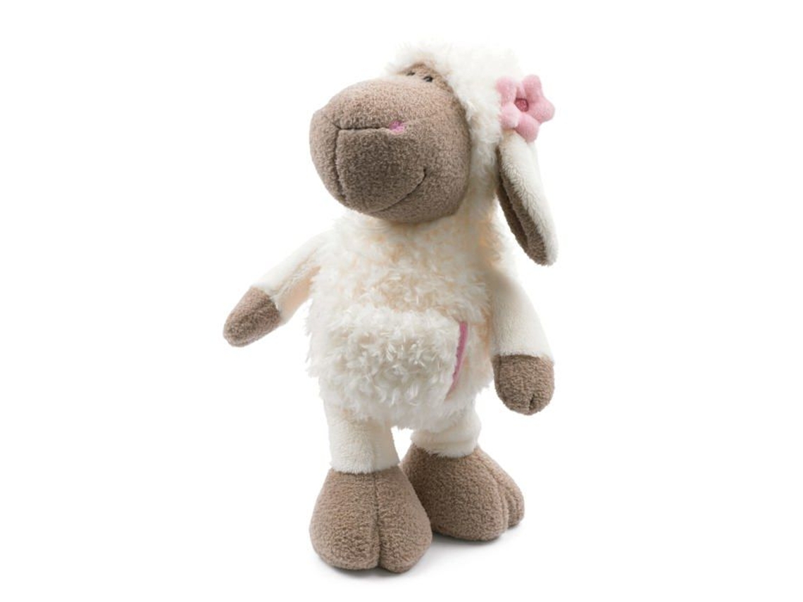 Peluche de oveja alegre Nici rosa de 25 cm, suave y acogedor para niños