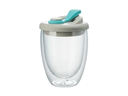 Vaso térmico de doble capa para leche y café