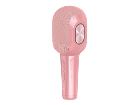 Micrófono TOPK Karaoke ZEALOT Rosa