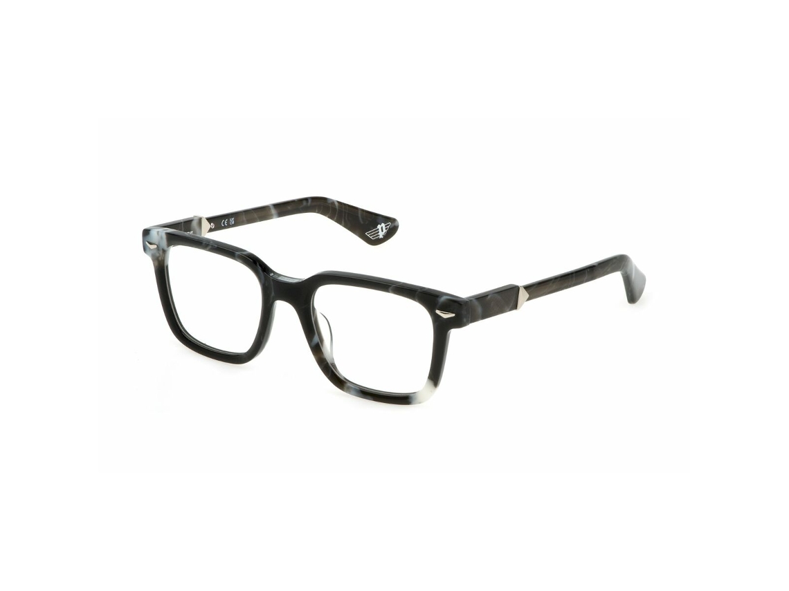 Montura De Gafas Hombre Police Vpl137-55049a (azul - Metal - 140 Mm - Ø 55 Mm)