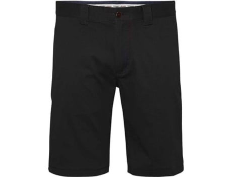 Pantalones Cortos TOMMY JEANS Scanton Chino Algodón Hombre (30 - Negro)