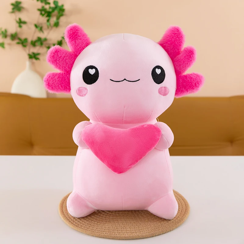 (rosa, 40cm) Peluche Ajolote, Peluche Ajolote