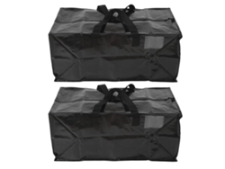 Maleta Cambiador Grande Impermeable De 2 Piezas Con Asas Resistentes Para Almacenamiento Y Transporte