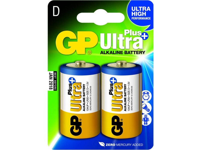 Pilas GP BATTERIES D