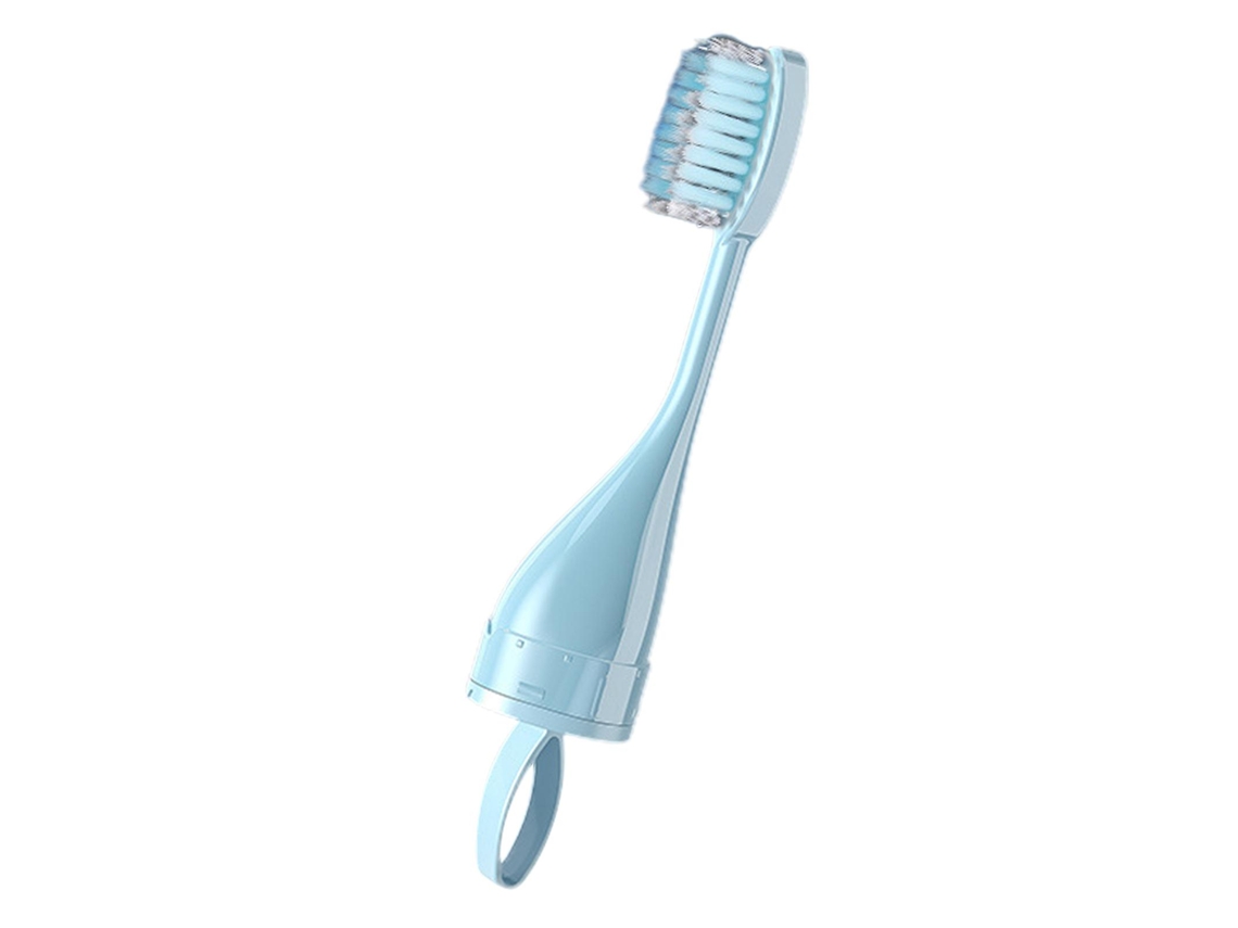 Cepillo de dientes portátil 3 en 1, cepillo de dientes de viaje, cepillo de dientes completo para mujeres y hombres Rosewell