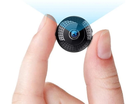 Mini cámara inalámbrica Wi-Fi 1080P con micrófono portátil de detección de IP de bolsillo para iPhone, teléfono inteligente Android, interior y ext...
