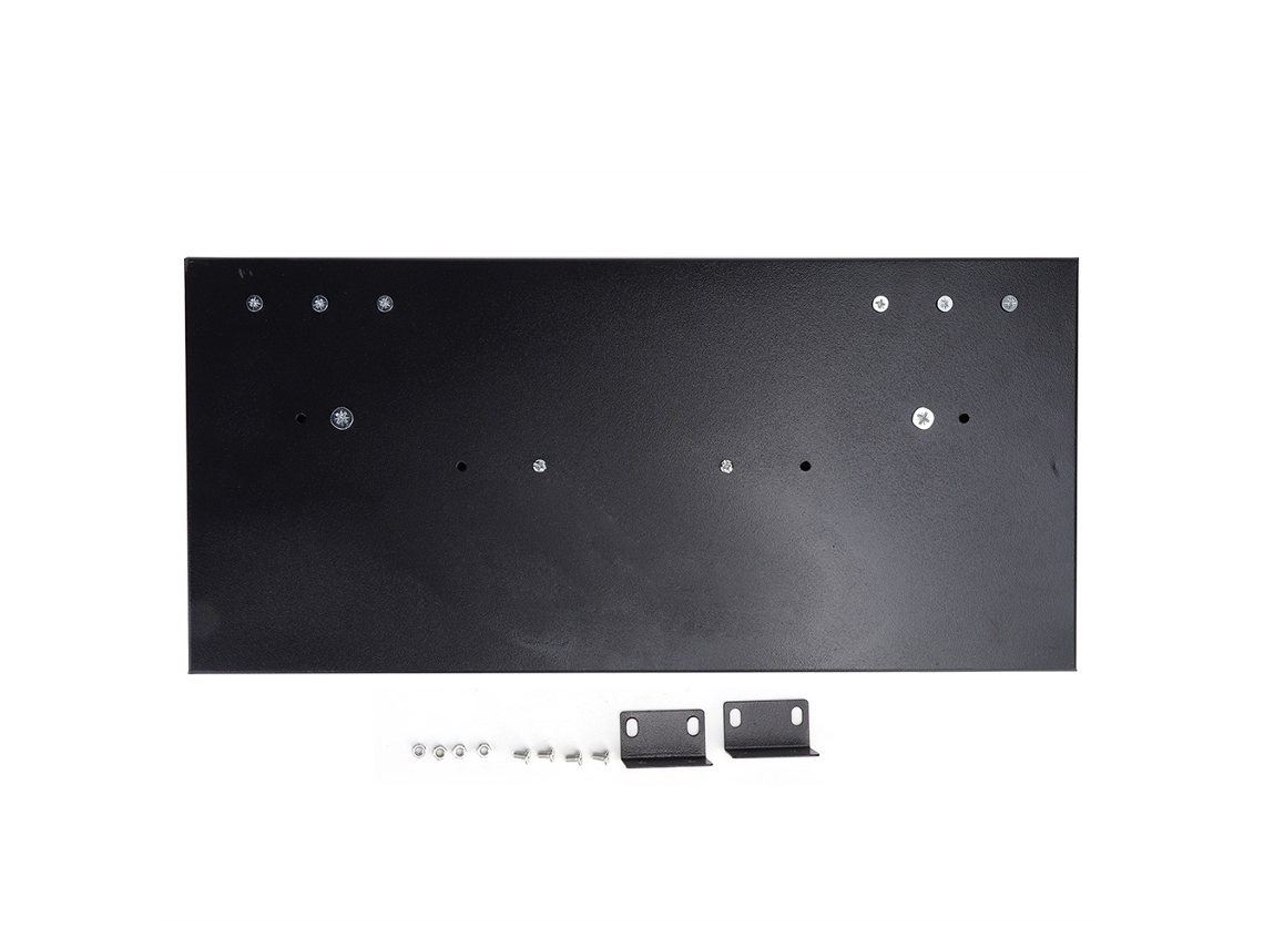 Yncm2026-caja Terminal De Fibra Óptica 24 Salidas Interfaz St Tipo Bandeja Negra 43.5x20x4.5cm