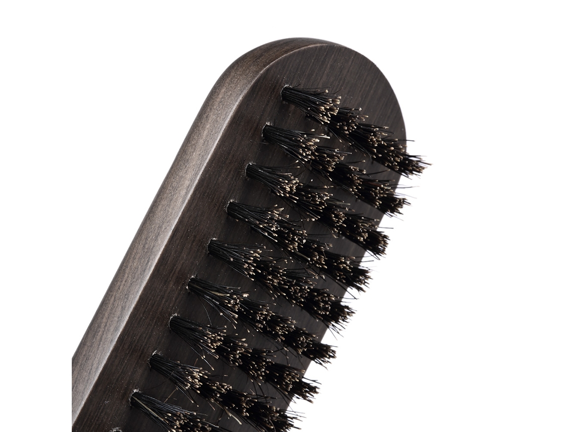 2026-pincel Planchador De Pelo De Doble Cara Com Cerdas Naturais - Ferramenta De Penteado Profissional