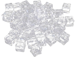 100 Cubitos De Hielo Decorativos De Cristal Acrílico Para Rellenar Jarrones.