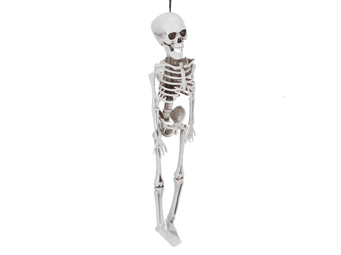 Esqueleto De Resina Para Halloween Con Articulaciones Móviles Para La Decoración De Fiestas En Casa.