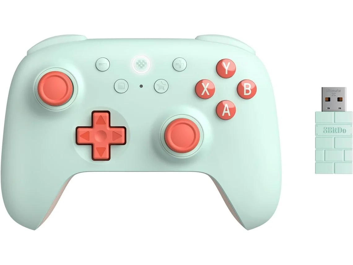 Mando para videojuegos 8BITDO Ultimate 2C inalámbrico (Menta)