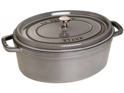 Cacerola STAUB (Gris - Hierro Fundido - 37 cm)