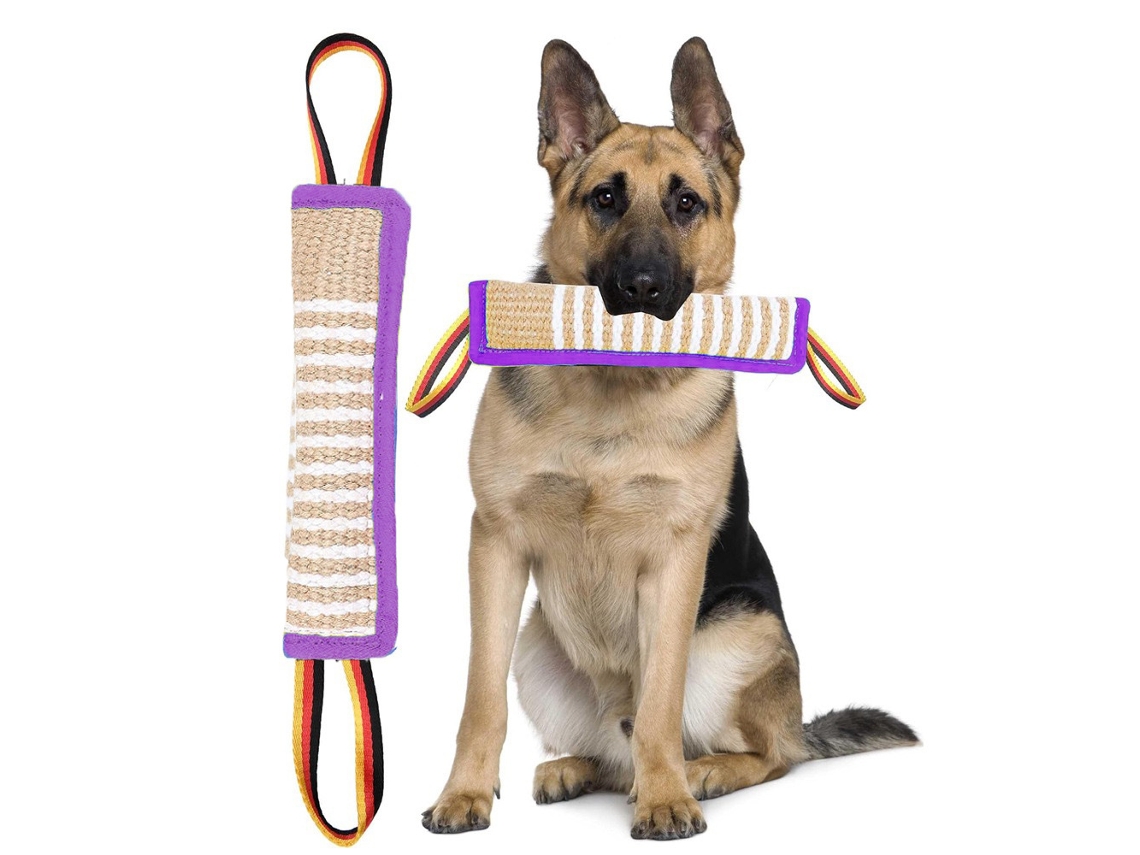 Juguete De Entrenamiento Para Perros, Resistente, Ideal Para Cachorros Que Juegan A Tirar De La Cuerda Y Alivia El Dolor De La Dentición. Digitallab (morado, 2 Unidades)