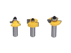 Conjunto De Brocas Router Para Porta Shaker 1/2 Polegada Aço 45 Anti-rebote Durável Rustproof