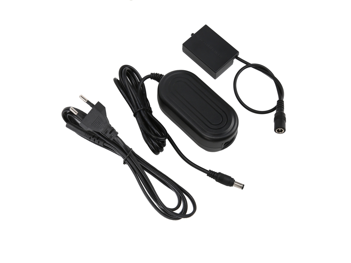 Kit Adaptador De Ca Y Batería Falsa Dc Coupler Lp-e8 Para Cámara Canon 550d 600d 650d 700d