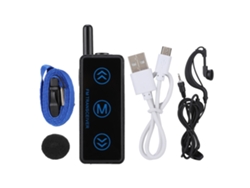 Radio walkie-talkie portátil de mano, banda UHF VHF
