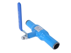 2026velora-Válvula de pellets soldada integral, resistente a la corrosión y a la oxidación Q61f-25c-dn25