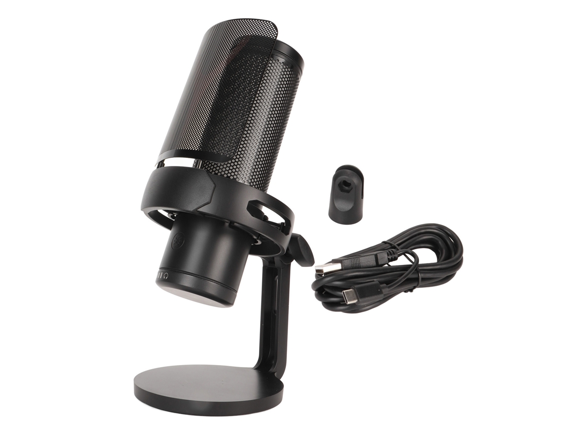 Micrófono Usb Profesional Plug And Play Con Reducción De Ruido E Iluminación Rgb Para Retransmisiones En Directo Y Monitorización.