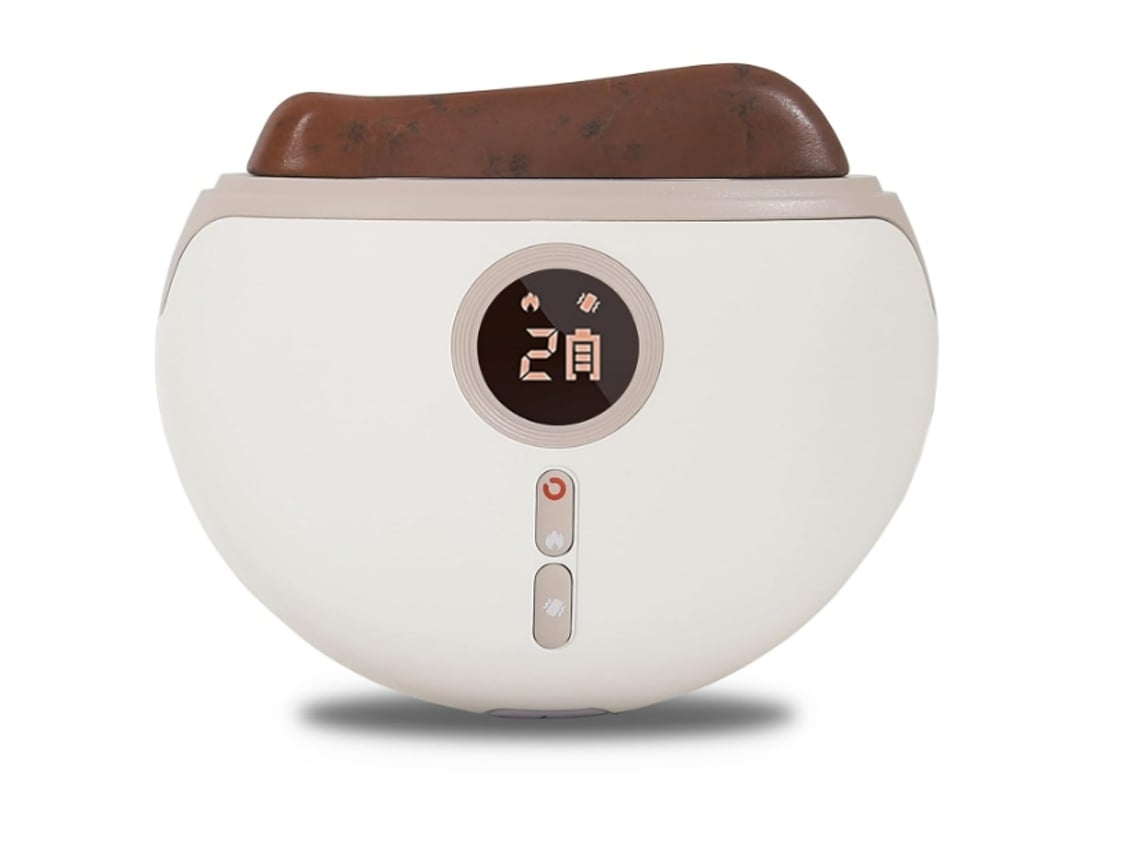 Masajeador facial Yunzii con 3 niveles de calor y vibración, antienvejecimiento, lifting facial y de cuello, blanqueador.