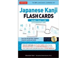 Libro Japanese Kanji Flash Cards Kit Volume 1 Kanji 1-200 JLPT Elementary Level de Alexander Kask (Inglés)