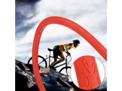 Neumático de bicicleta - equipamiento fijo para bicicleta urbana - 700x23C - Rojo SIN MARCA