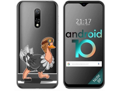 Carcasa Ulefone Armor Note 8P TUMUNDOSMARTPHONE Avestruz Multicolor