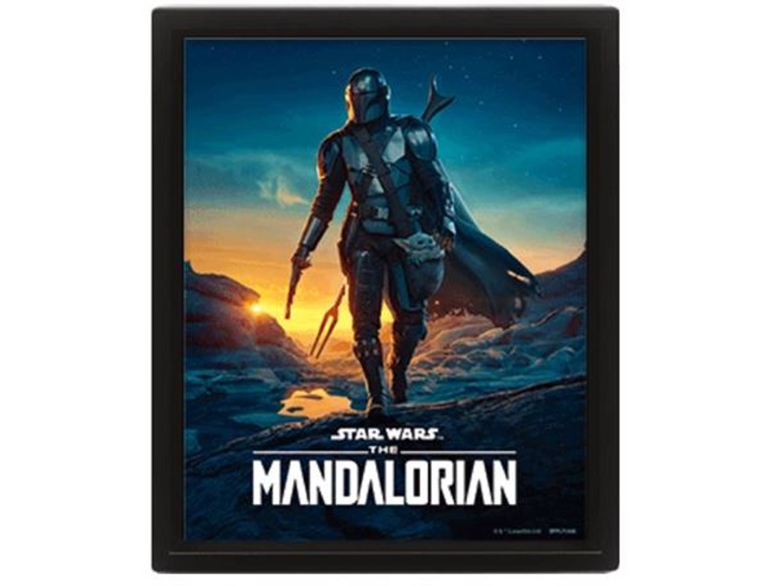 Poster 3D PYRAMID The Mandalorian: Nightfall 3D Multicolor