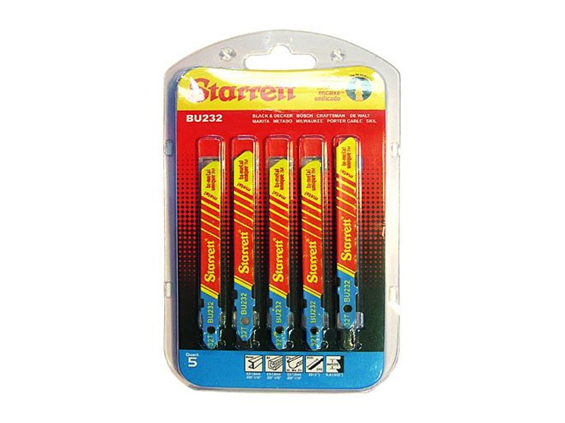 Hoja Sierra Calar (Bl-5) Bu232-5 STARRETT
