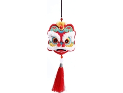 Kit De Bordado Para Principiantes Mascota Baile De León Manual Diy Arte Decoración Regalo De Suerte Rojo