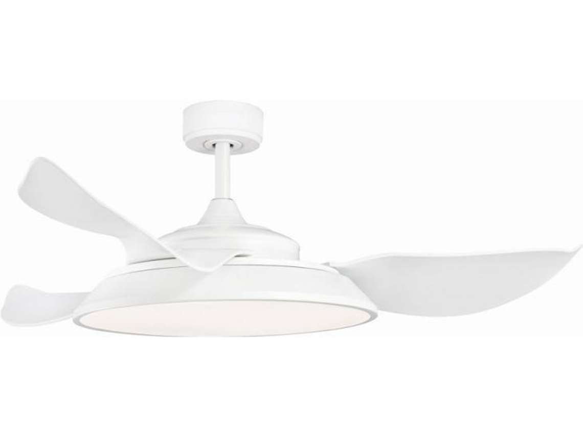 Ventilador de Techo CRISTALRECORD Lince Blanco (29.1 W - Diámetro 106.6 cm)