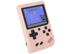 Console Portátil Retro Com 400 Jogos 8 Bits Tela 3 Polegadas Bateria Recarregável Av Tv