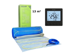 Kit de calefacción eléctrica por suelo radiante de 13 m², 170 W/m², termostato W390, Grand Meyer
