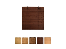 Persiana de Bambú Enrollables – Estor Bambú Natural para Interior Teka 80X160 JARDIN202