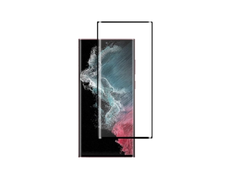 Protector de Pantalla para Samsung Galaxy S22 Ultra ESTUFF Vidrio Templado Negro