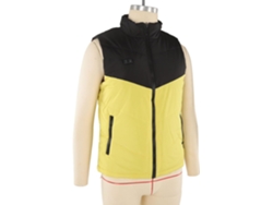 Gilet Chauffant Onze Zonas De Chauffage 3 Niveaux Réglables Alimentation Usb Veste Lavable Jaune