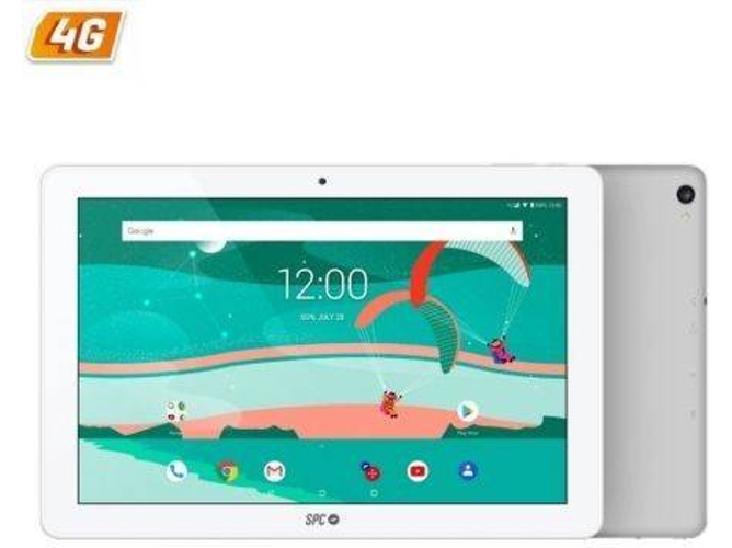Tablet SPC GRAVITY (10.1'' - 16 GB - 2 GB RAM - Wi-Fi+3G - Plata y Blanco)