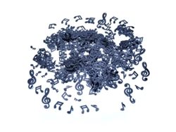 5 Paquetes De Confeti Decorativo Con Notas Musicales Negras Para Fiestas Y Eventos De Graduación.