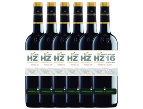 Vino HACIENDA ZORITA Hacienda Zorita Abascal Tempranillo Ribera Del Duero Crianza (0.75 L - 6 unidades)