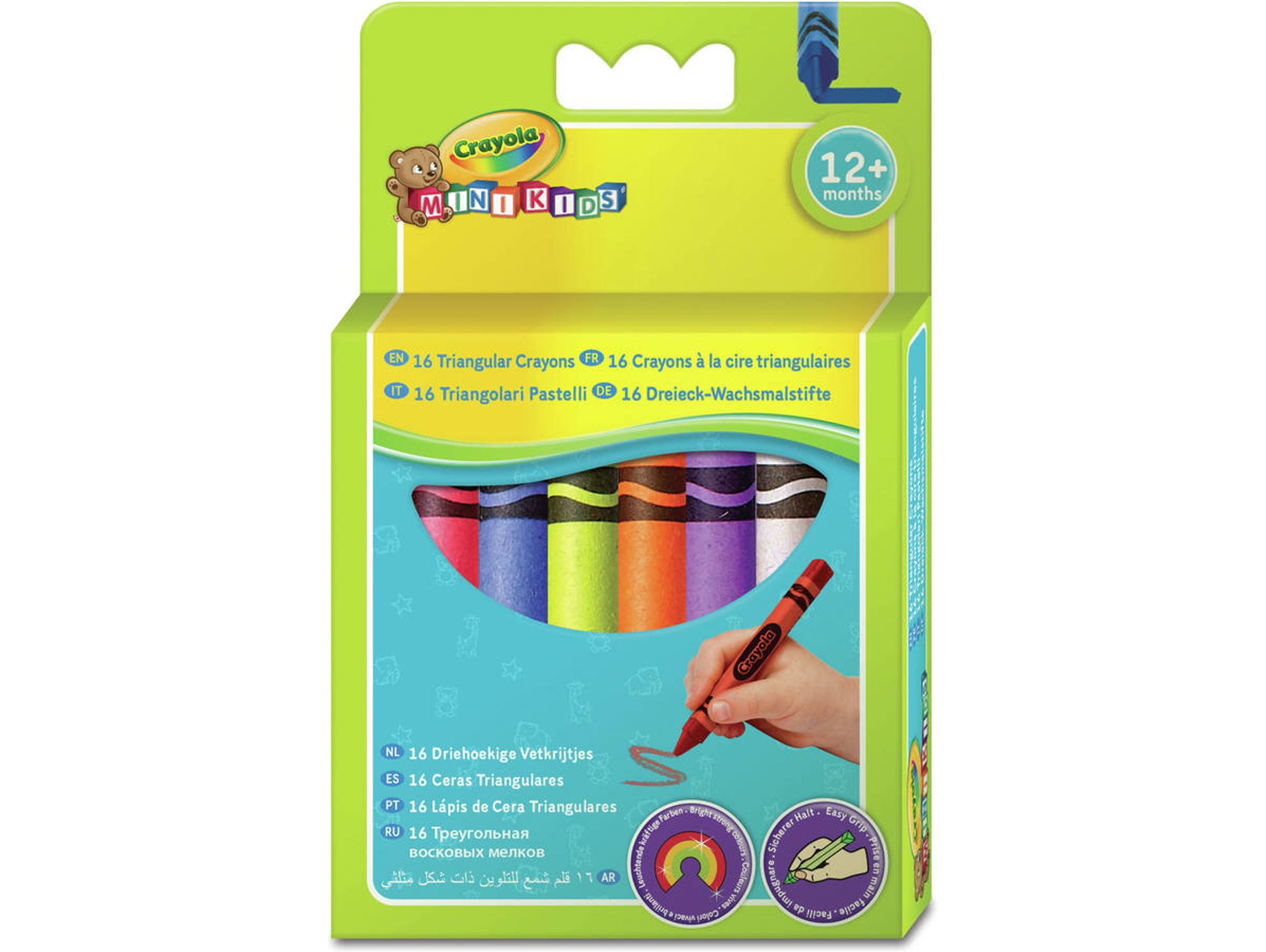 Mini Kids CRAYOLA Lápices de Cera 16 (Unidades)