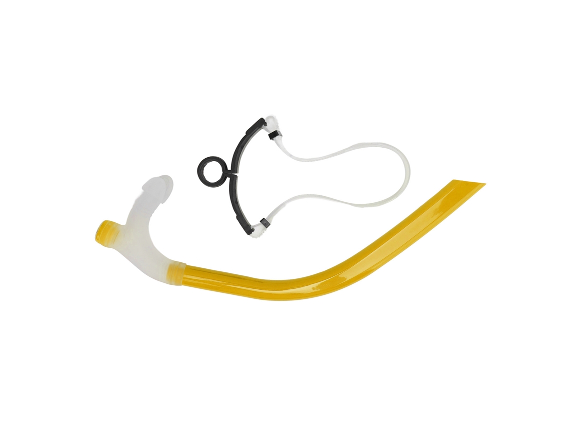 Tubo de snorkel de silicona con soporte para la cabeza (sin marca)