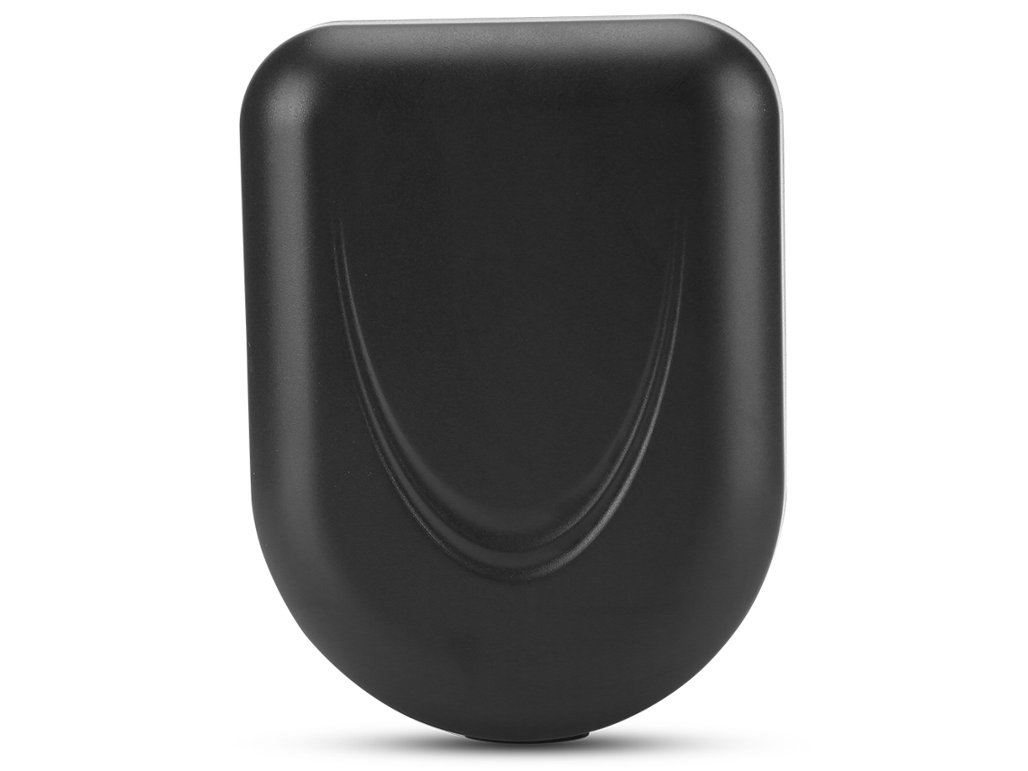 KOFIHETY Caja de Almacenamiento para Audífono Impermeable Portátil Resistente a Caídas Negro