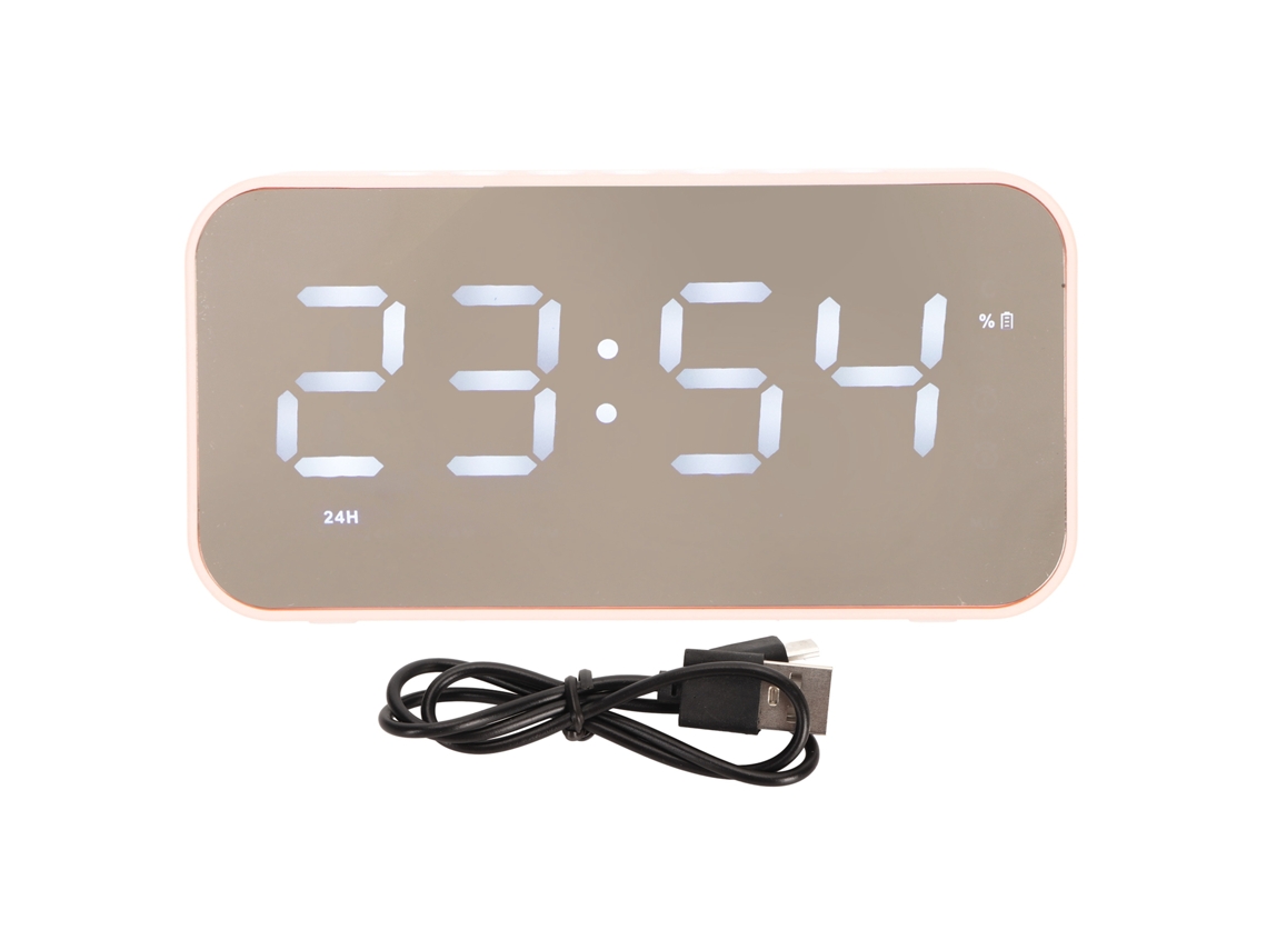 Altavoz Bluetooth estéreo con pantalla de temperatura