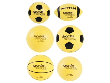 Lote de 6 globos SPORDAS SuperSafe