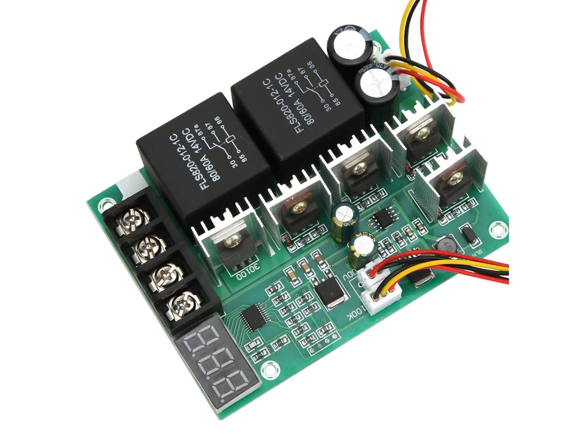 Controlador De Velocidad De Escobillas De Alta Precisión, Interruptor Cw/ccw Con Potenciómetro Para Salida