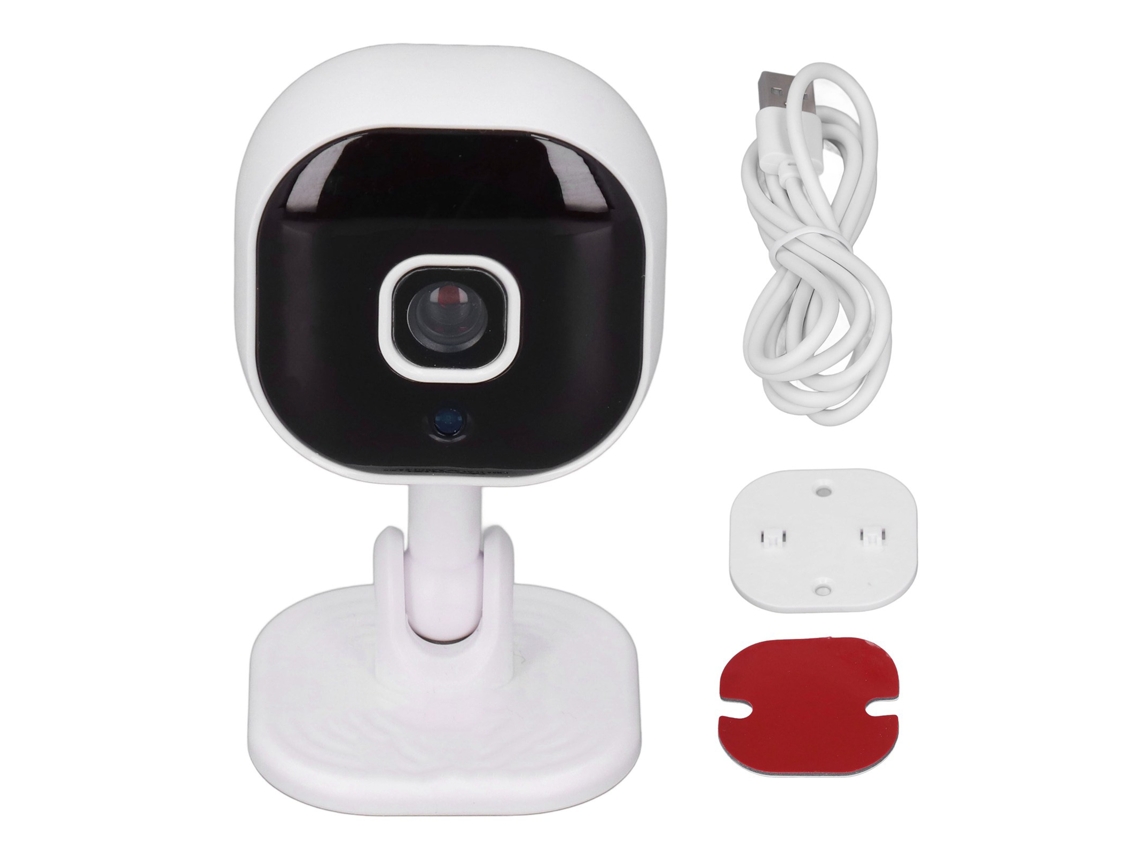 Cámara Inalámbrica 1080p Con Visión Nocturna Infrarroja Y Audio Bidireccional Para Seguridad En El Hogar.