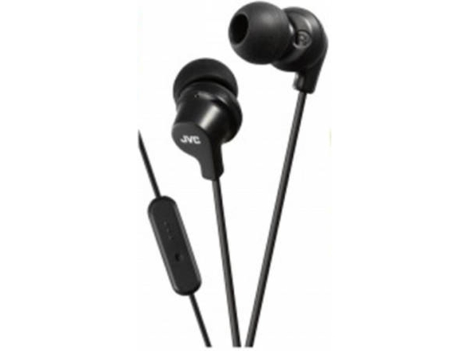 Auriculares con Cable JVC HA-FR15 (In Ear - Micrófono - Negro)