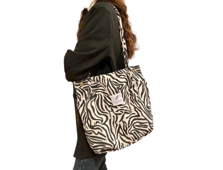 Bolsos de trabajo para mujer Bolso bandolera Bolso de mano de pana para mujer Bolso de hombro de lona con bolsillo interior, style4