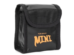 Caja a prueba de explosiones para baterías de litio, bolsa de almacenamiento de seguridad compatible con el dron Mavic Mini, color negro.