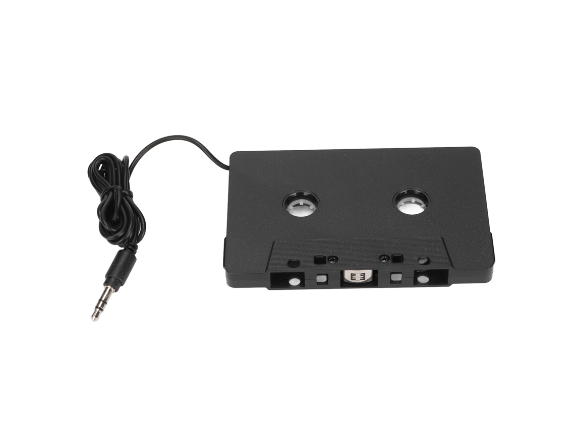 Adaptador De Cassete Auxiliar Para Carro Com Cabo 3.5mm Para Celulares Tablets Alto-falantes E Dispositivos 3.5mm